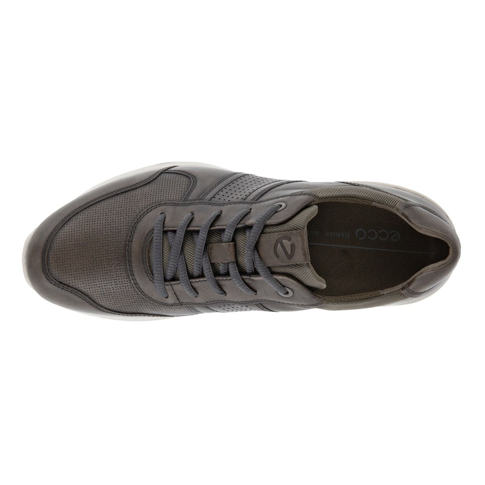 ECCO Mens Sneakers Dark Grey - Cs20 Perforateds - IZV-098723